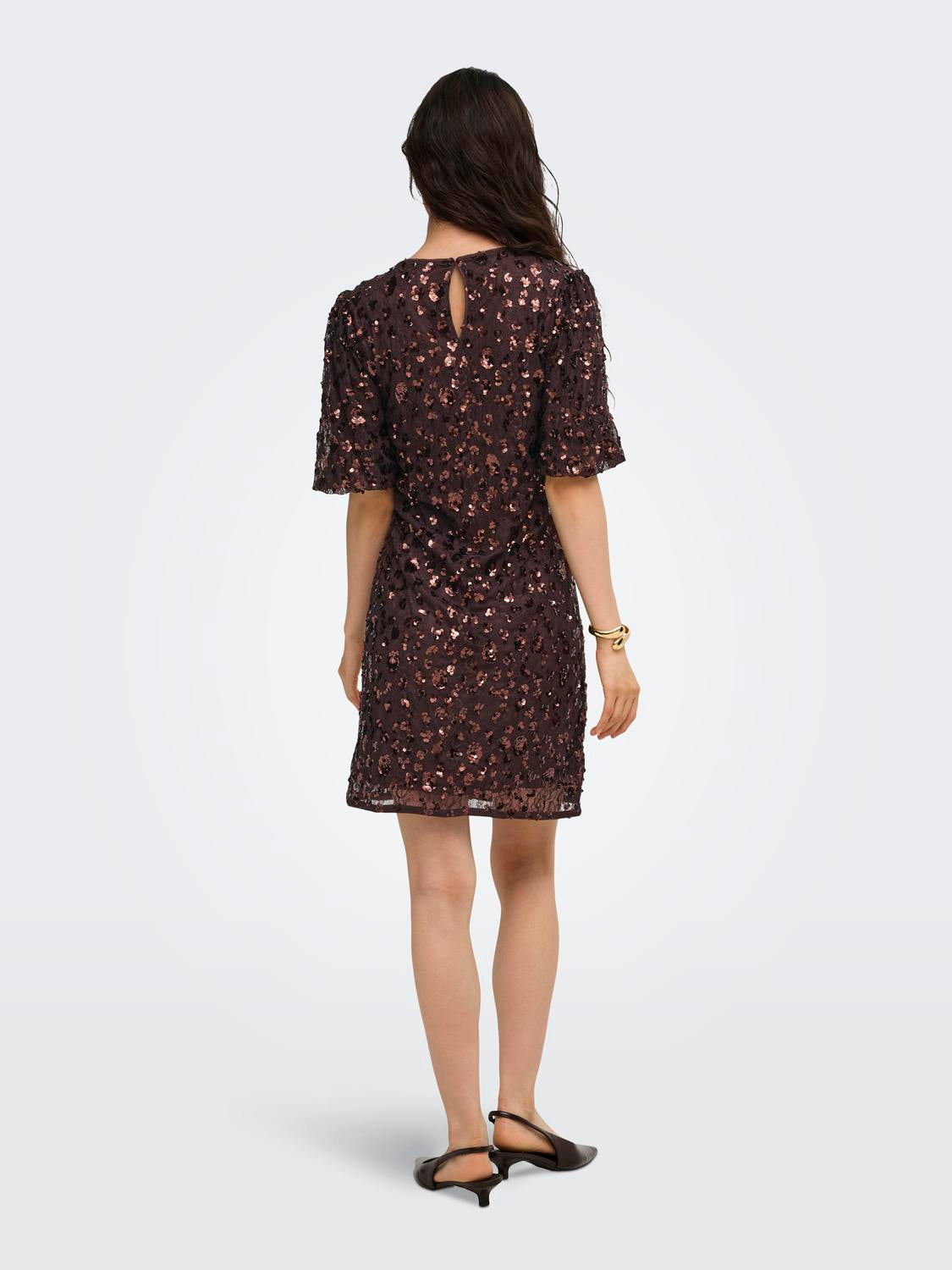 ONLCELY S/S SEQUINS SHORT DRESS