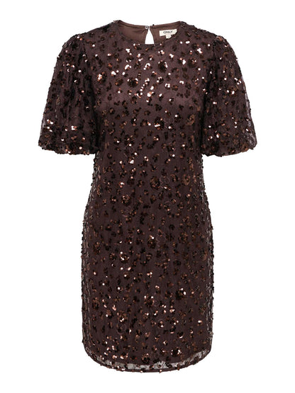 ONLCELY S/S SEQUINS SHORT DRESS
