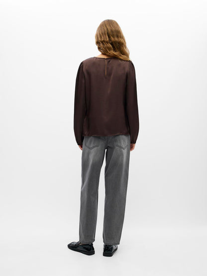 OBJCHILLI L/S O-NECK TOP