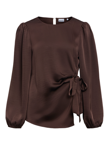 OBJCHILLI L/S O-NECK TOP