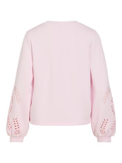 VISANDY L/S DETAIL SWEAT TOP