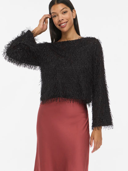 VITOI L/S BOATNECK TOP