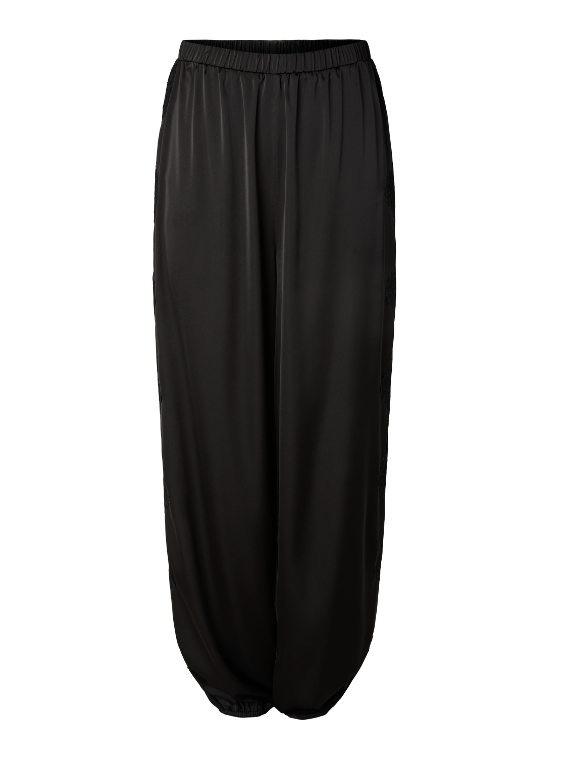 PCOLLI MW BALLOON SATIN PANTS