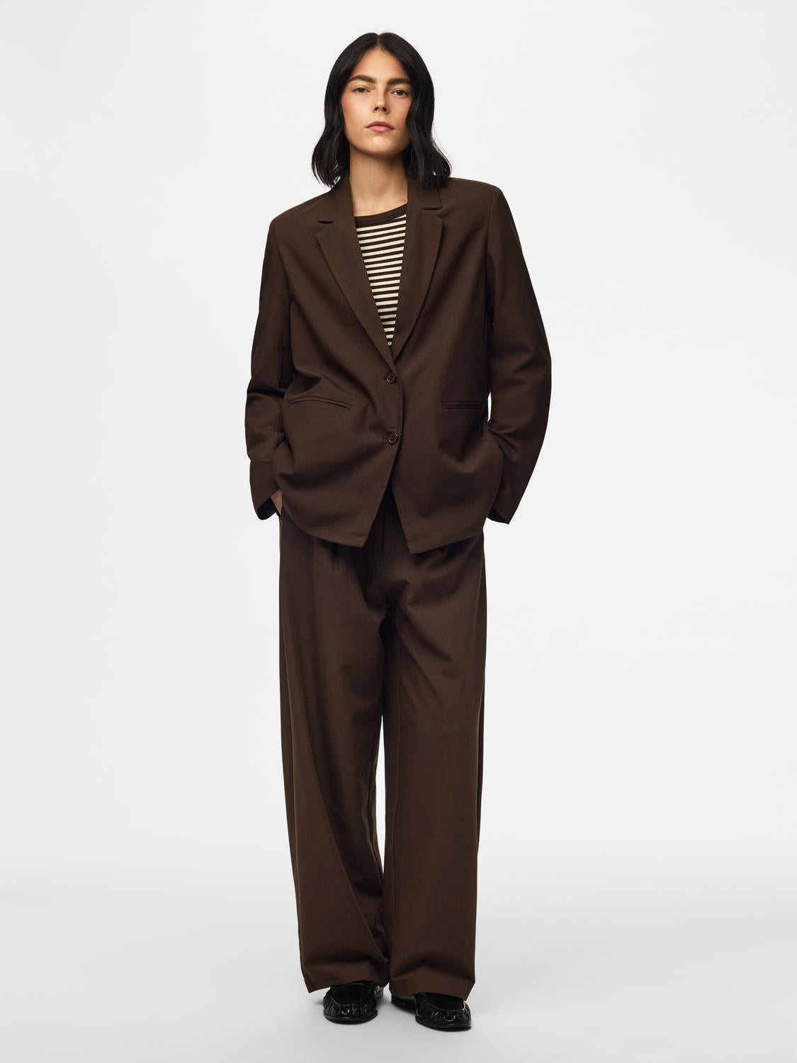 PCBOSELLA LS LOOSE BLAZER