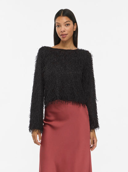 VITOI L/S BOATNECK TOP