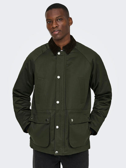 ONSBOB WAXED JACKET