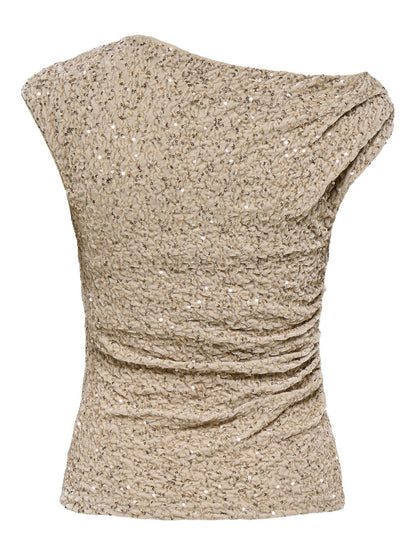 ONLNOXLEY SL SEQUIN TOP