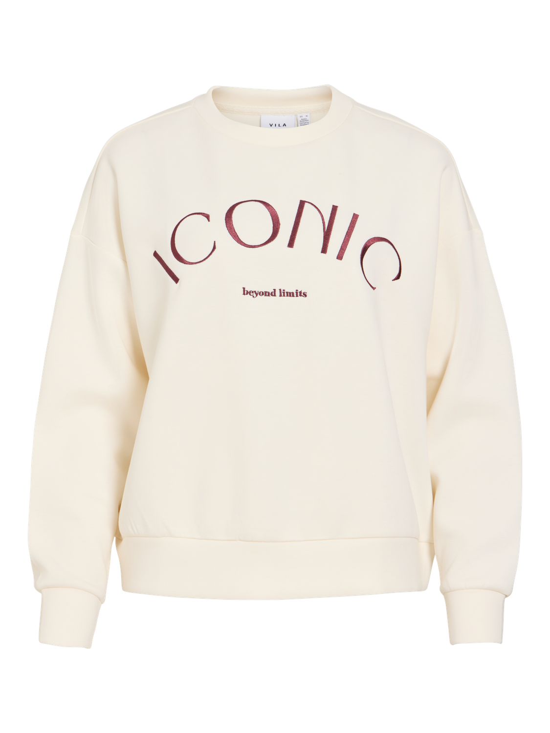 VIREFLECT O-NECK L/S ICONIC SWEAT TOP