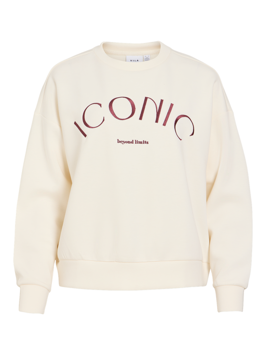VIREFLECT O-NECK L/S ICONIC SWEAT TOP