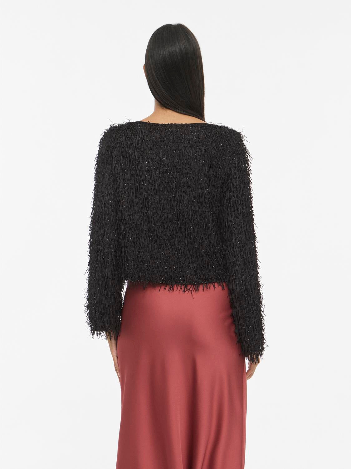 VITOI L/S BOATNECK TOP