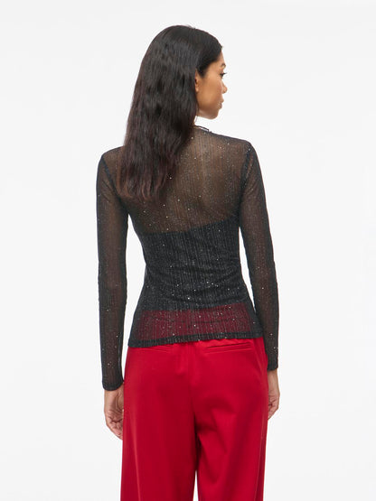 VITURNO FUNNELNECK L/S TOP