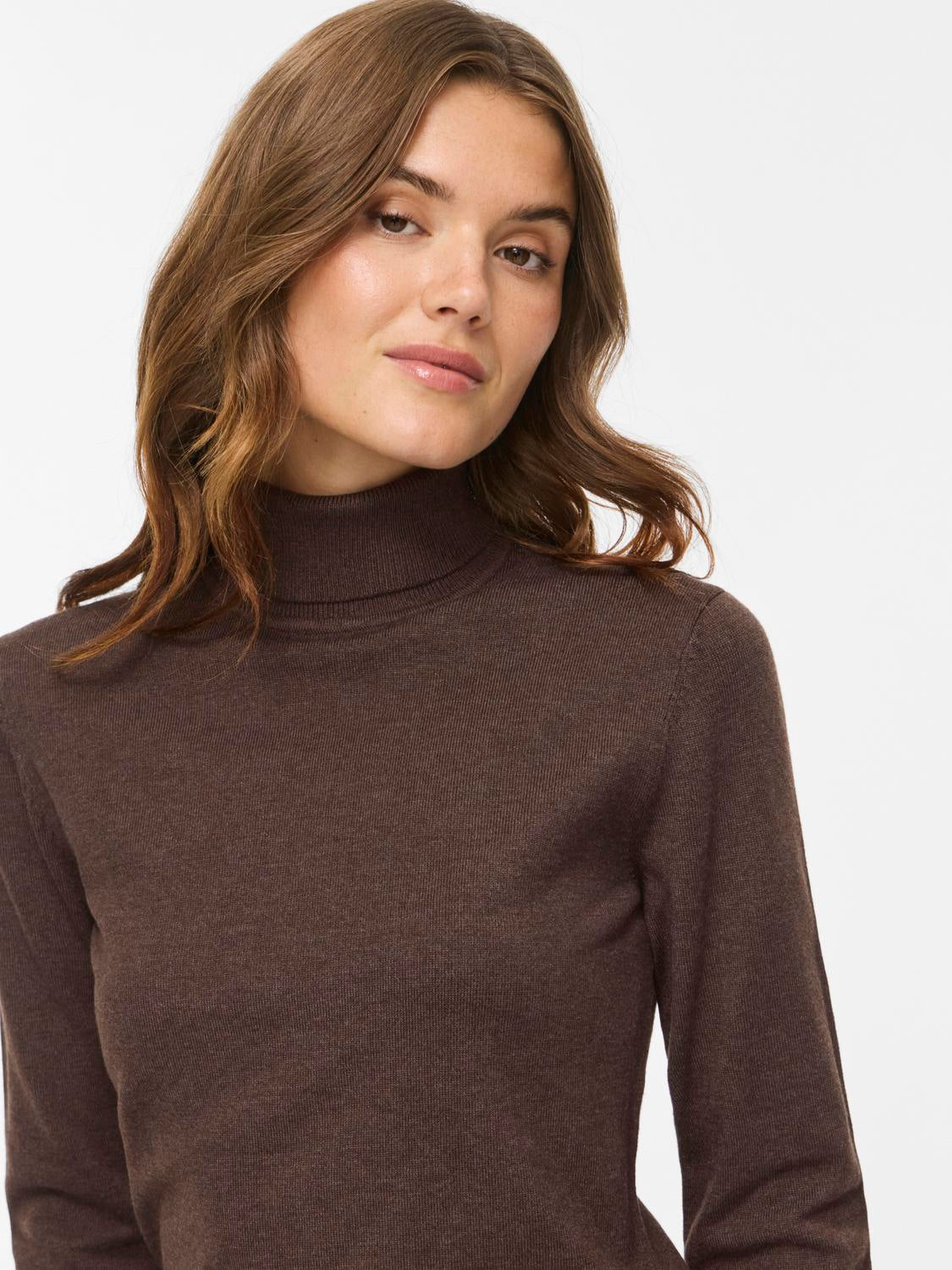 VIMALU ROLLNECK L/S KNIT TOP