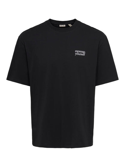 ONSFRED DRINKS LIFE RLX SS TEE
