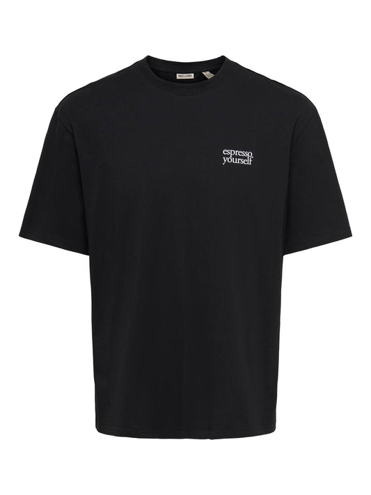ONSFRED DRINKS LIFE RLX SS TEE