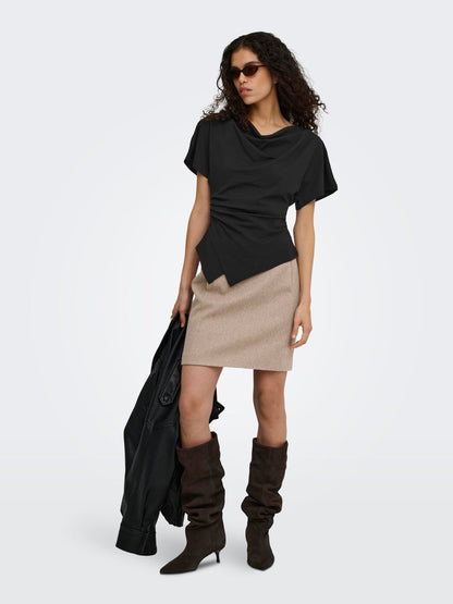 ONLEMBER S/S WATERFALL TOP