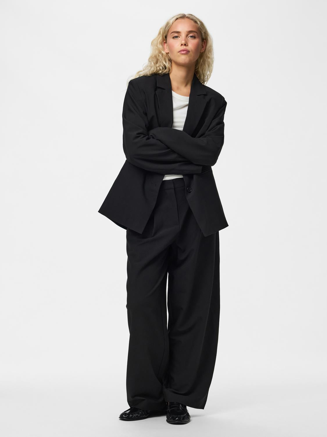 PCBOSELLA LS LOOSE BLAZER