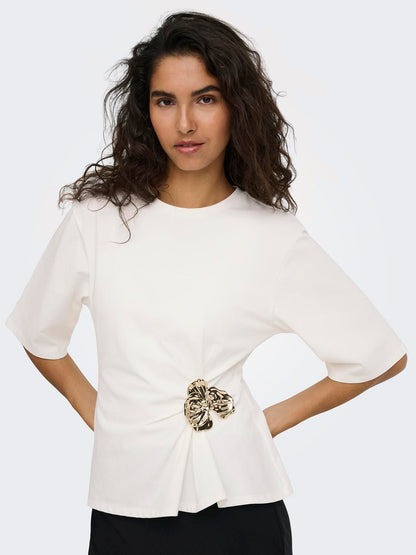 JDYSALA 2/4  METAL DETAIL TOP JRS