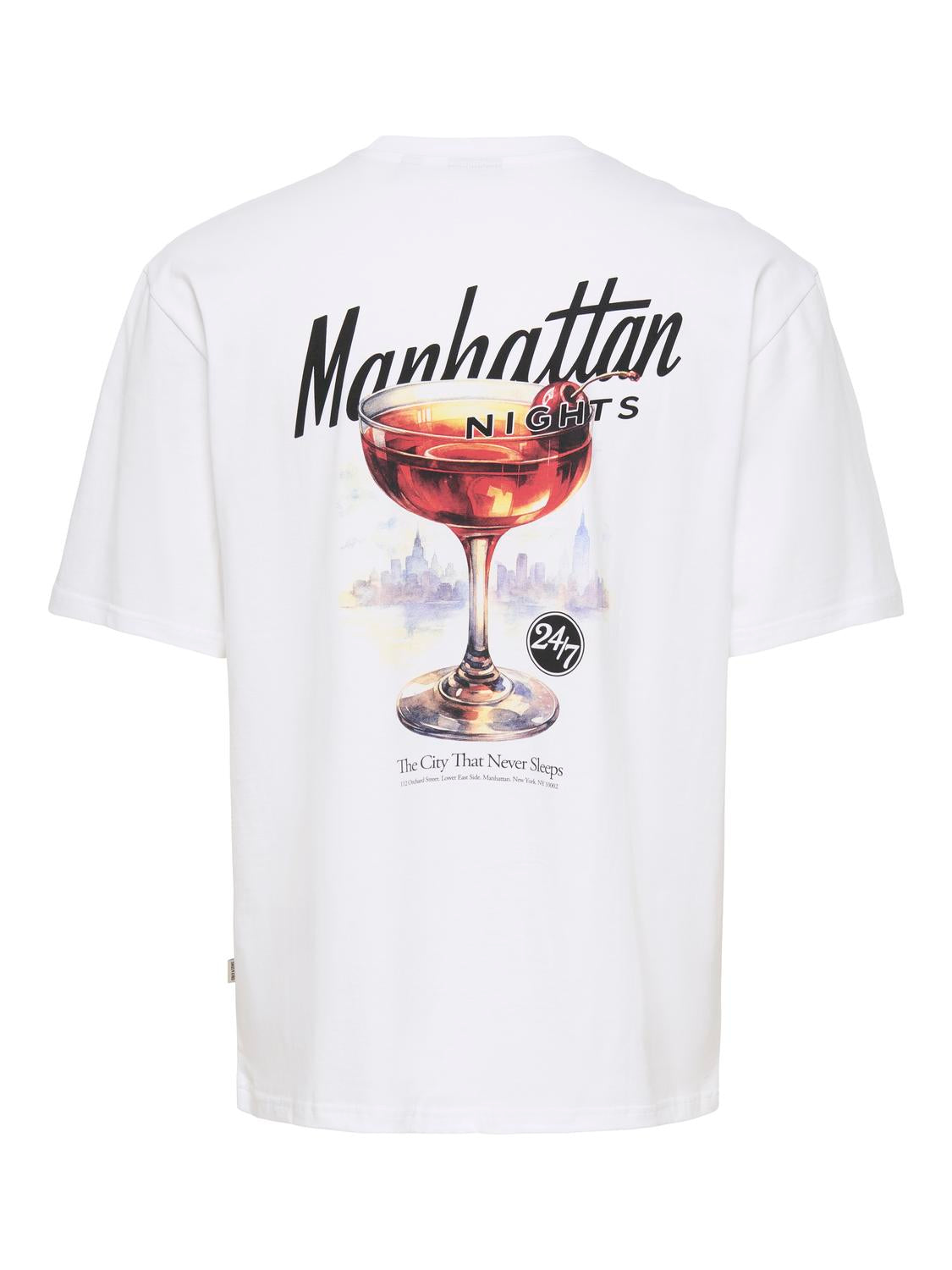 ONSFRED DRINKS LIFE RLX SS TEE