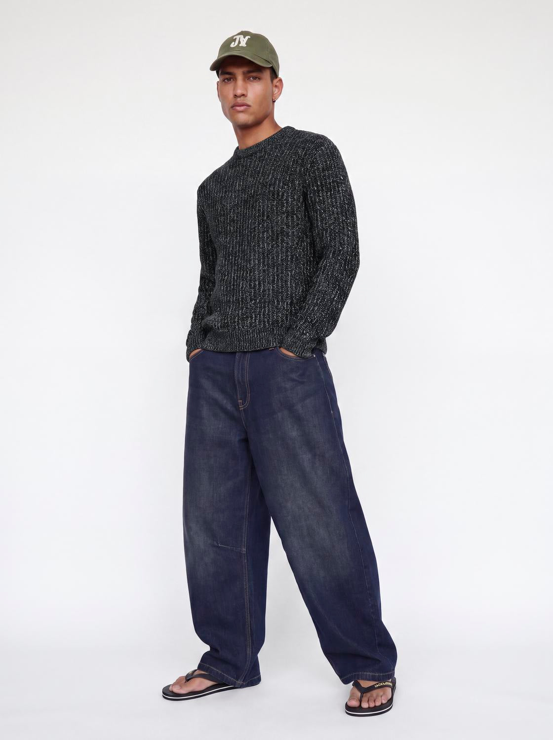 JJJAXON KNIT CREW NECK