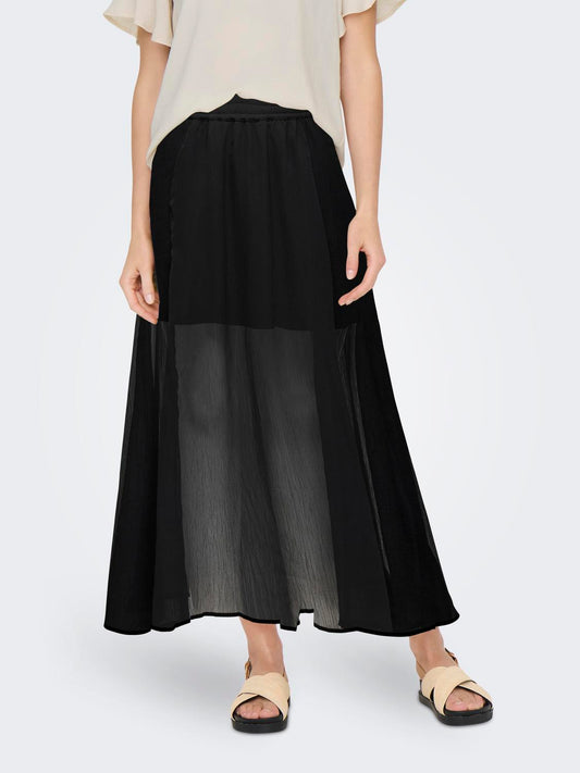 ONLASTA LIFE SLIT ANKEL SKIRT