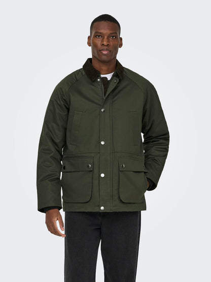 ONSBOB WAXED JACKET