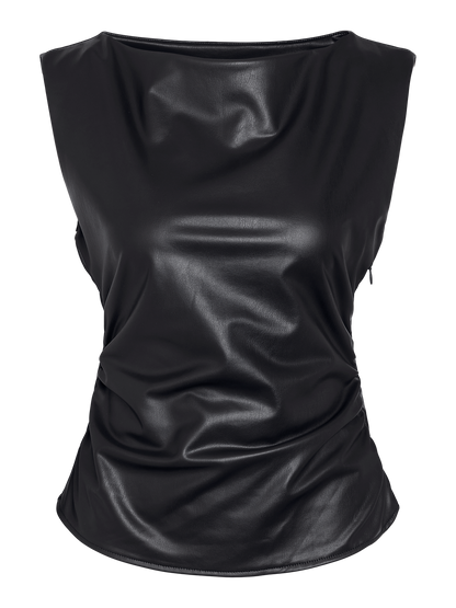 NMSANDY PU S/L TOP