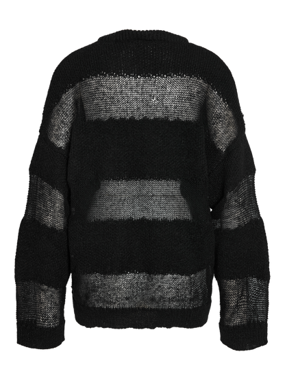 NMSELVI L/S JACQUARD KNIT FWD