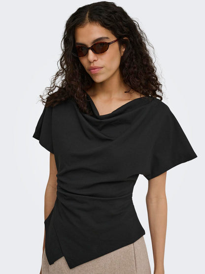 ONLEMBER S/S WATERFALL TOP