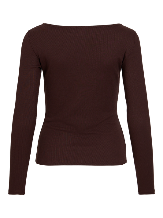 VIRONJA BOATNECK L/S RIB TOP