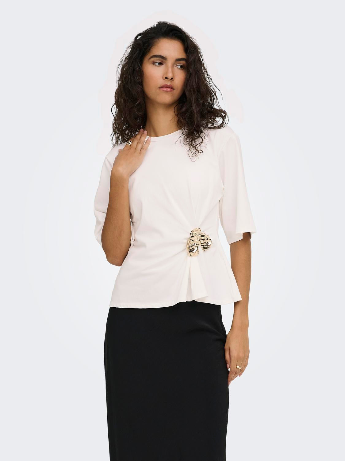 JDYSALA 2/4  METAL DETAIL TOP JRS