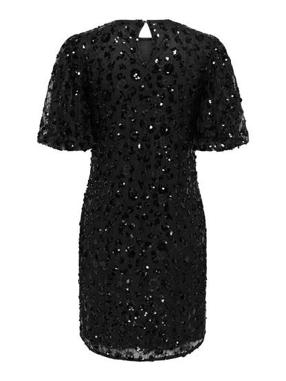 ONLCELY S/S SEQUINS SHORT DRESS
